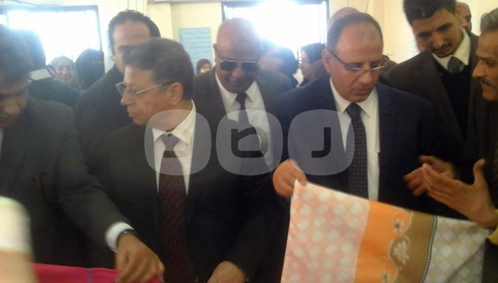 بالصور.. وزير القوى العاملة يفتتح مركز التدريب المهني بحوش عيسى