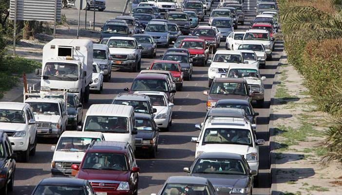 توقف المرور بشارع 26 يوليو بسبب تعطل أتوبيس