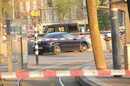 بالصور .. خمسة مصابين في حادث دهس بأمستردام