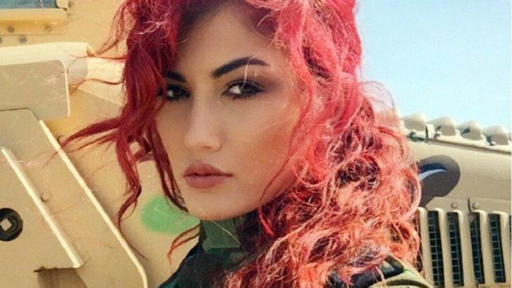 بالفيديو.. مطربة كردية تحارب تنظيم الدولة بالغناء والرقص