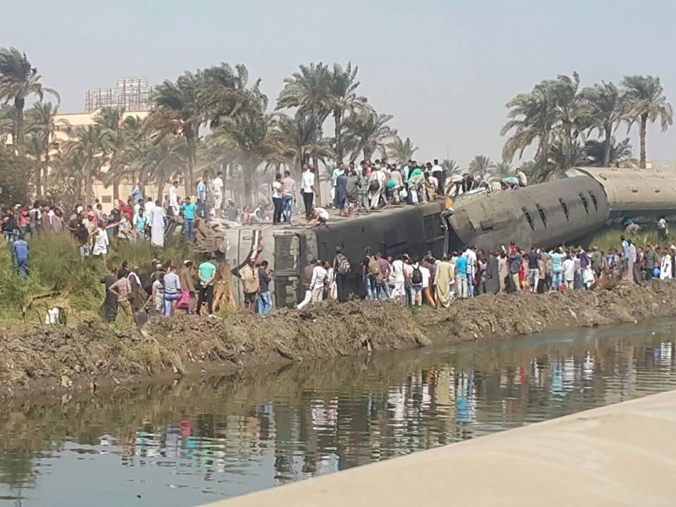 ارتفاع ضحايا قطار العياط لـ 5 وفيات و27 مصابًا