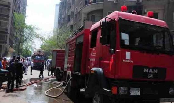 القبض على العروس وهروب العريس في حريق جراج “شرطة الطالبية”
