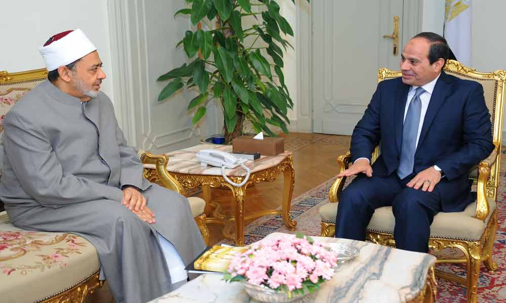 السيسي وشيخ الأزهر