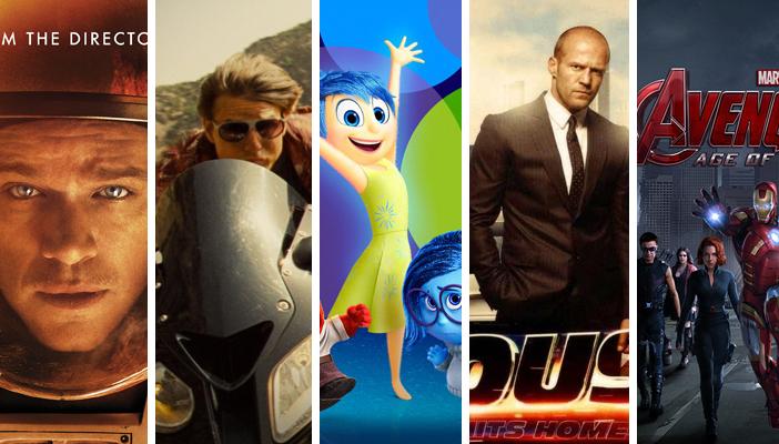 تعرَّف على إيرادات أكثر 10 أفلام عالمية عام 2015