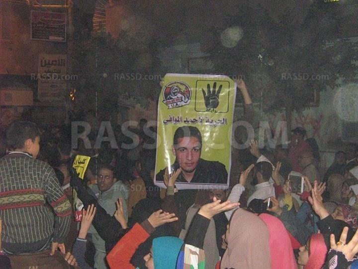 بالصور.. مسيرة حاشدة ضد الإنقلاب بالمحلة