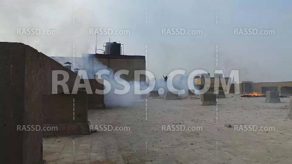 الأمن يطلق الغاز والخرطوش على طلاب الأزهر