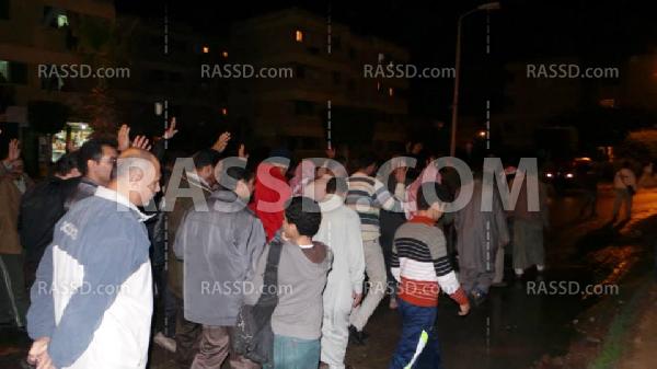 مسيرة ليلية لتحالف دعم الشرعية ببرج العرب