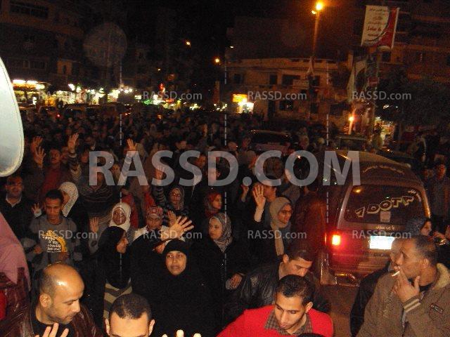 مسيرة لتحالف دعم الشرعية بالأسكندرية