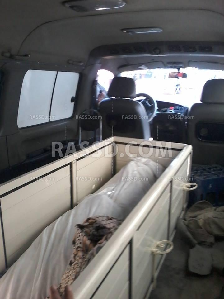 صلاة الجنازة على شهيد الجمعة الماضية بمدينة نصر