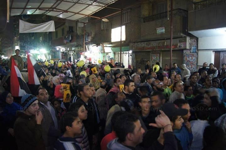 رغم قمع الأمن.. المطرية وعين شمس تتظاهر ليلا مجددا