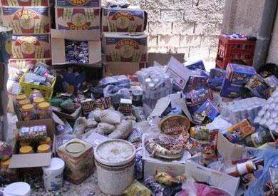 ضبط سلع مغشوشة ولحوم فاسدة بمحافظتي الغربية والدقهلية