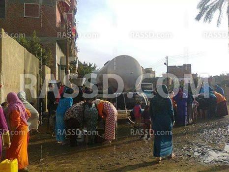 أهالي مركز ناصر: “بقالنا أسبوع مش لاقيين مياه”