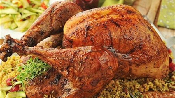 طبق اليوم.. الديك الرومي المحشي