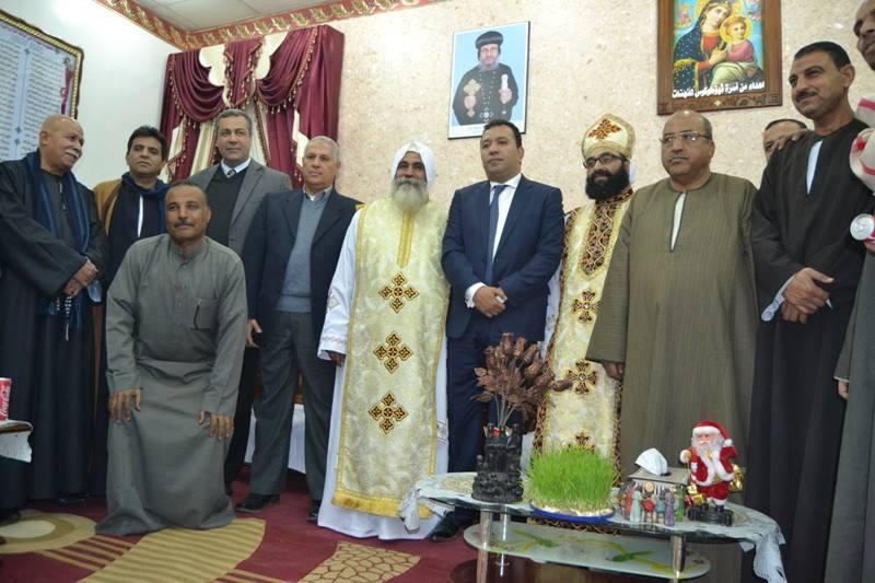 خاص لـ”رصد”.. للمرة الأولي محافظ الأقصر يحضر احتفالات عيد الميلاد