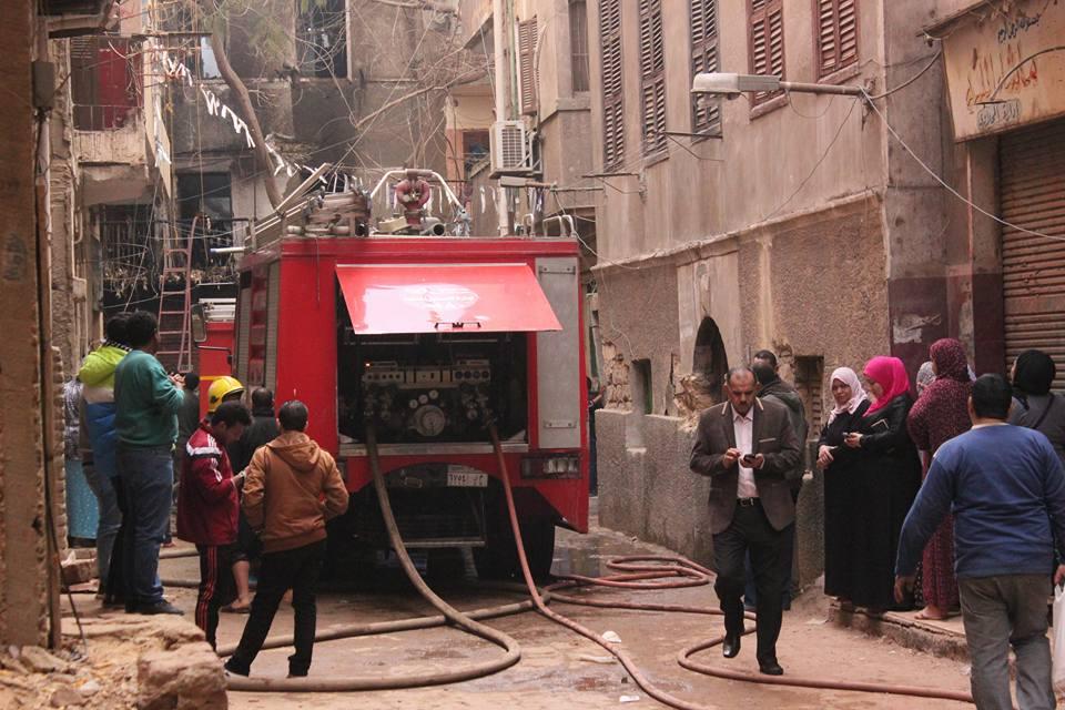 مقتل شقيقين في حريق اندلع بأحد منازل الجيزة