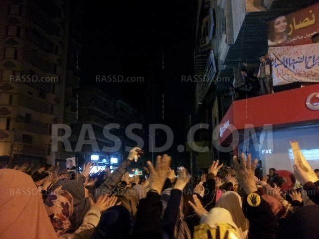 صور..مسيرة  تجوب الزقازيق رفضا لدستور الإنقلاب