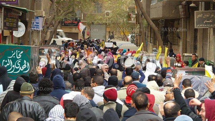 تغطية مصورة لمسيرة صباحية بالمعادي