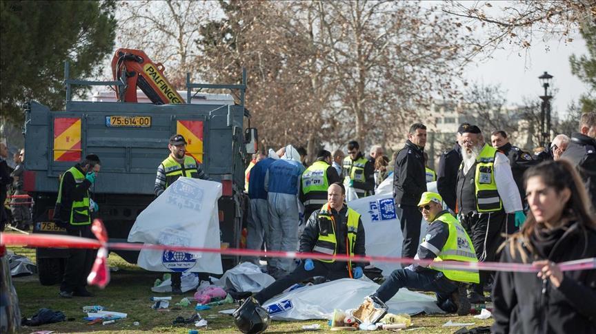 هروب الجنود من موقع عملية الدهس في القدس يثير التساؤلات  في “إسرائيل”