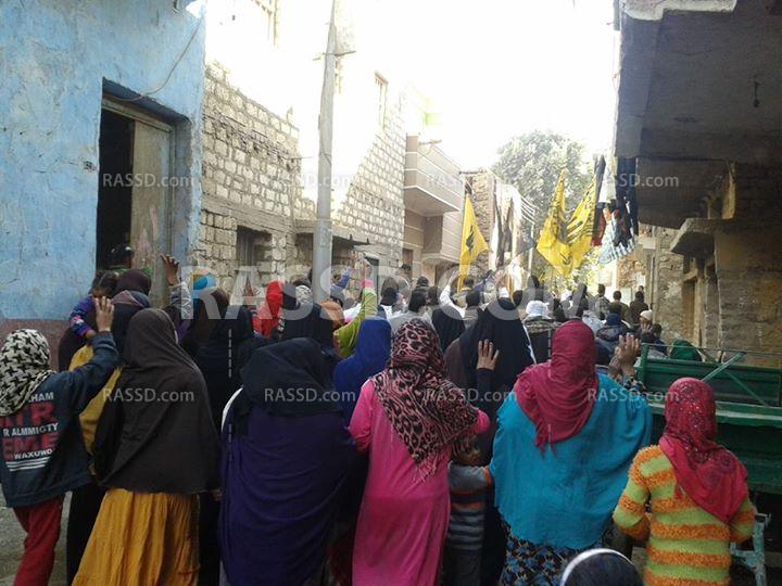 بالصور |أهالي سمالوط ينطلقون بثلاث مسيرات معارضة للانقلاب