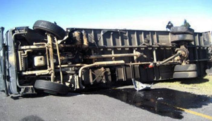 إصابة 14 شخصا في انقلاب أتوبيس بكفر الشيخ