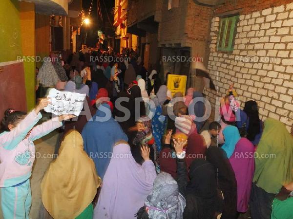 مسيرة ليلية بالفيوم ضد الانقلاب العسكري