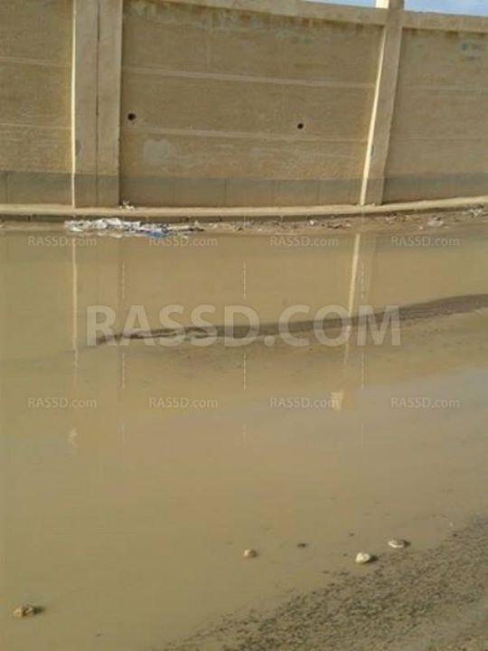 بالصور| موجة إعصارية تغرق شوارع مرسى مطروح