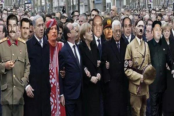 تعرف على “طغاة” فاتتهم مسيرة “الإرهاب” في باريس