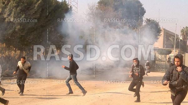 إعتداء لأمن الإنقلاب على وقفة لطلاب الأزهر أمام أمن الدولة