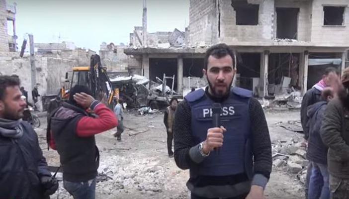 بالفيديو.. الطيران الروسي يرتكب مجزرة في بلدة معرة النعمان السورية