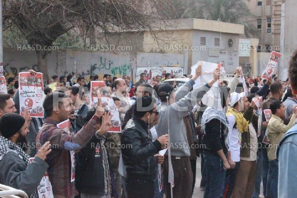 مسيرة لأهالي المريوطية ضد الإنقلاب العسكري