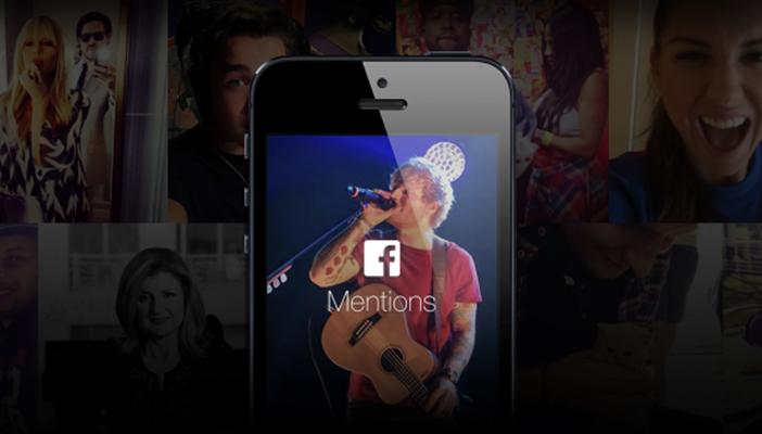 “فيس بوك” تطلق تطبيق المشاهير Mentions