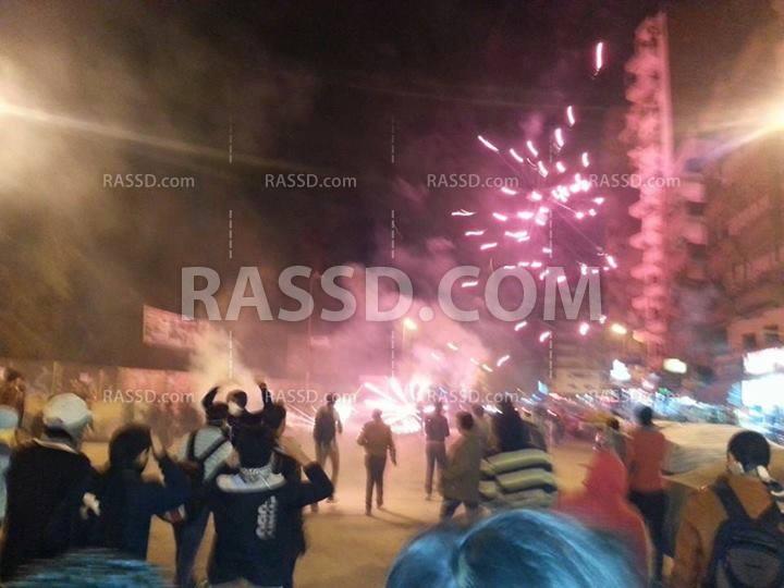 أمن الإنقلاب يعتدي على مسيرة مؤيدة للشرعية بالمنصورة