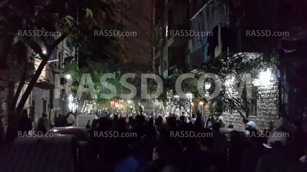 أهالي المعادي يهتفون ضد دستور العسكر