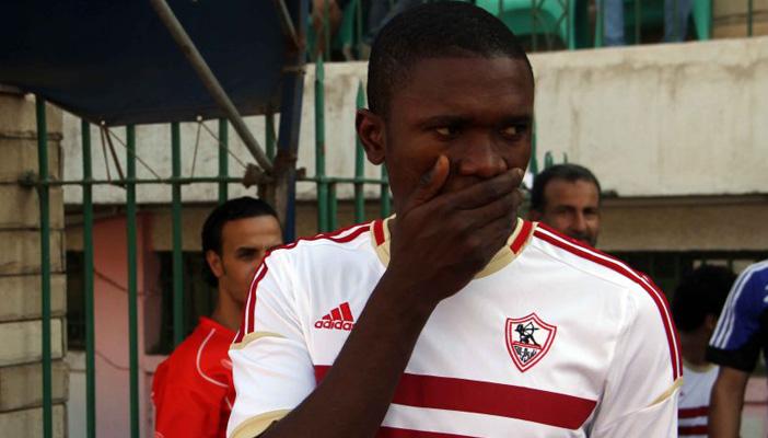 النيجيري معروف يوسف ظهيرًا أيسر للزمالك أمام الشرطة