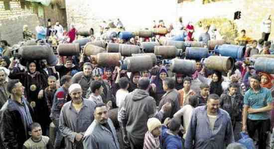 ضبط نحو ألفي أسطوانة بوتاجاز تباع بالسوق السوداء