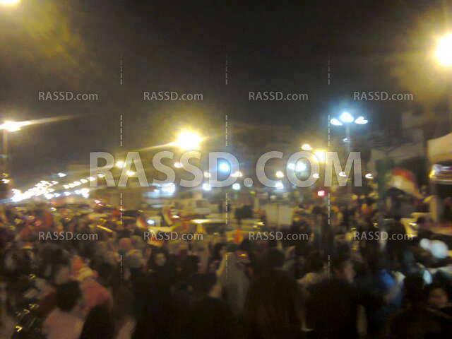 بورسعيد..مؤيدو الانقلاب يحتفلون بالدستور قبل إعلان النتائج