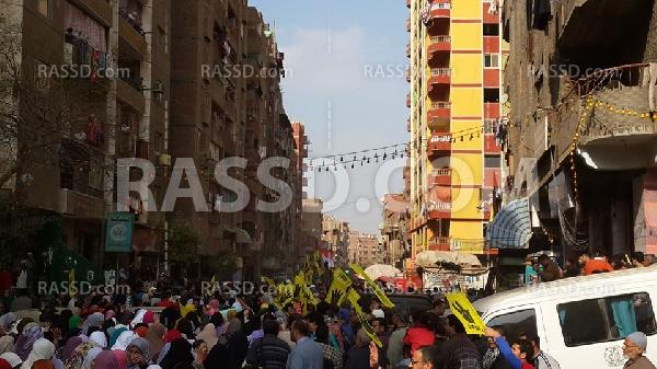بدأ فعاليات أسبوع “التصعيد الثوري”بالمعادى رفضًا للانقلاب