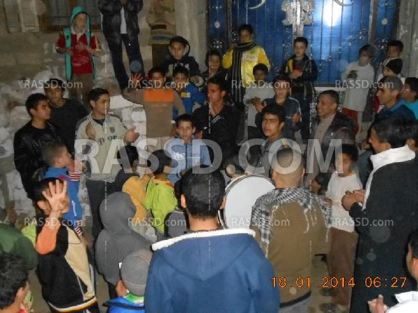 وقفة إحتجاجية بالفشن تنديدا بنتيجة الإستفتاء