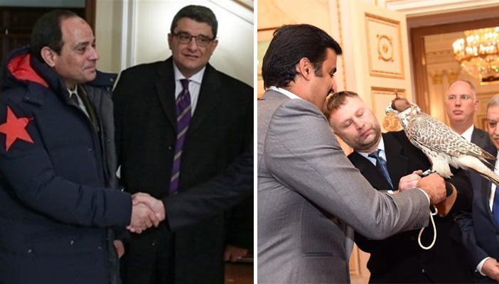 الفارق بين زيارتي السيسي وتميم إلى روسيا