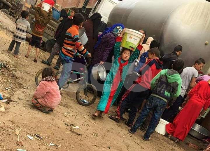 بالصور.. انقطاع المياه عن قري مركز ببا بني سويف لأكثر من 20 يوما