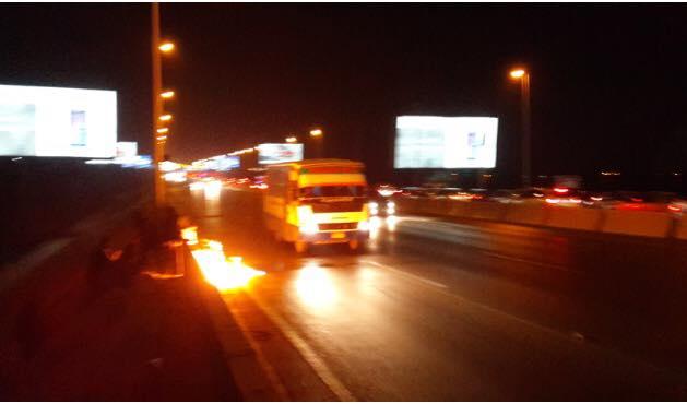 تظاهرة شبابية بصلاح سالم تنديدًا ببراءة نجلي المخلوع مبارك