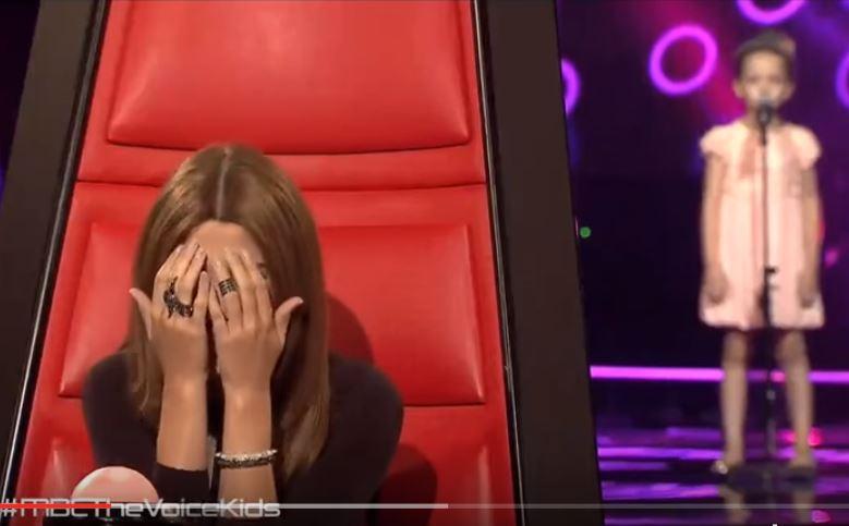 بالفيديو.. نانسي تكسر قواعد “thevoice kids” وتنسحب من الحلقة