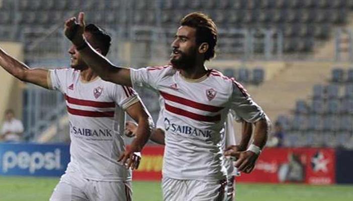 باسم مرسي يقود هجوم الزمالك أمام سموحة