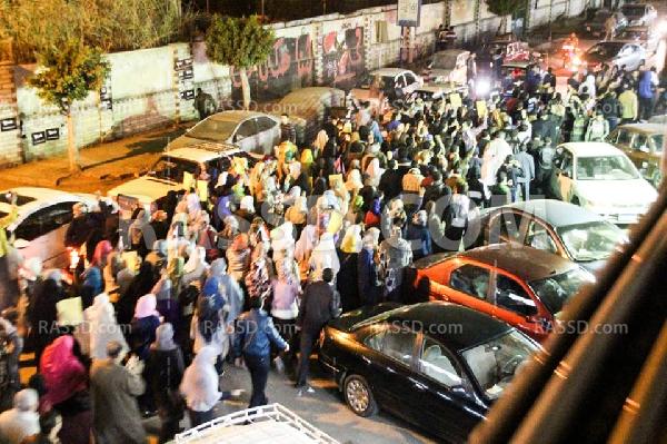 مسيرة ليلية بالمنصورة منددة بالإنقلاب العسكرى