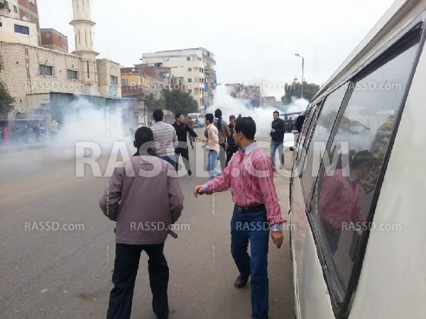 قوات أمن الانقلاب تعتدى على مسيرة النواتية بالإسكندرية