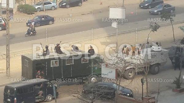 أمن الانقلاب يفرق مسيرة بمدينة نصر ويعتقل العشرات