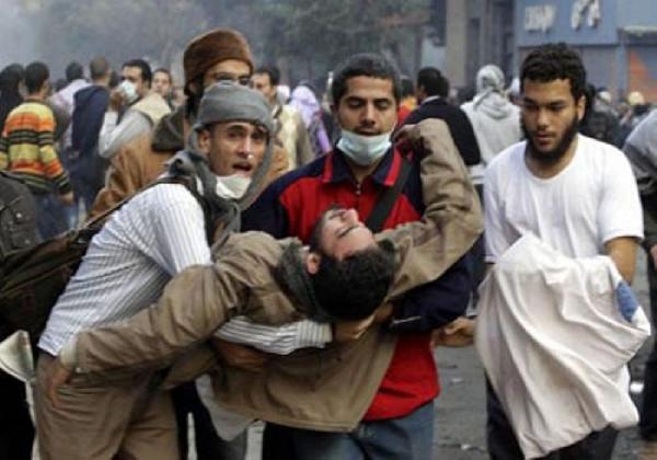 إصابة 3 متظاهرين بالرصاص الحي  بالعصافرة بالإسكندرية