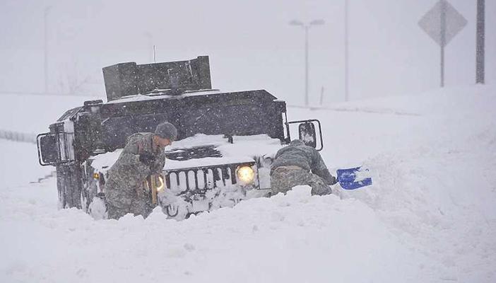 ارتفاع ضحايا العاصفة الثلجية في الولايات المتحدة إلى 30 حالة وفاة