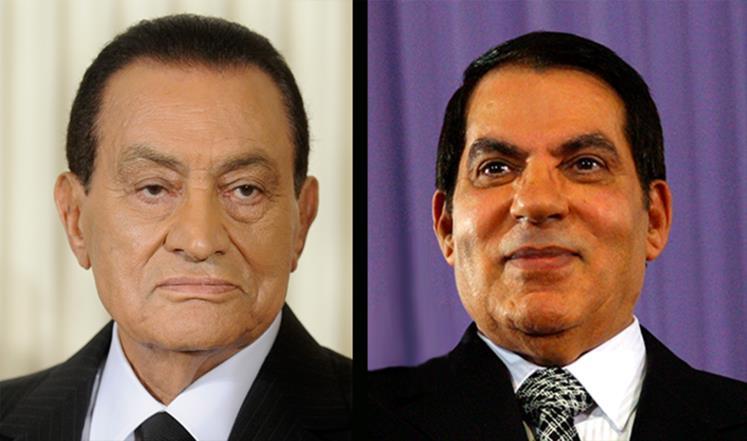 “الشفافية الدولية” تدعو لإبقاء العقوبات على “مبارك” و”بن علي”