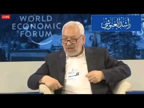 بالفيديو .. راشد الغنوشي يحرج عمرو موسى بمؤتمر دافوس